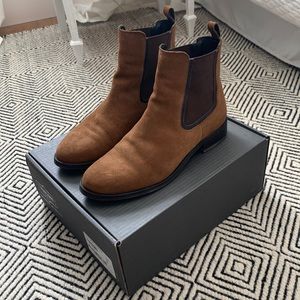 Thursday Duchess boot cognac suede